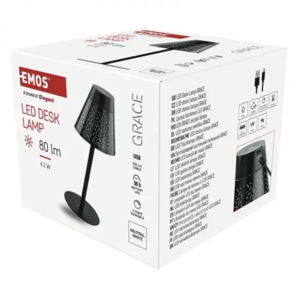 EMOS LED Stolní lampa GRACE Z7634