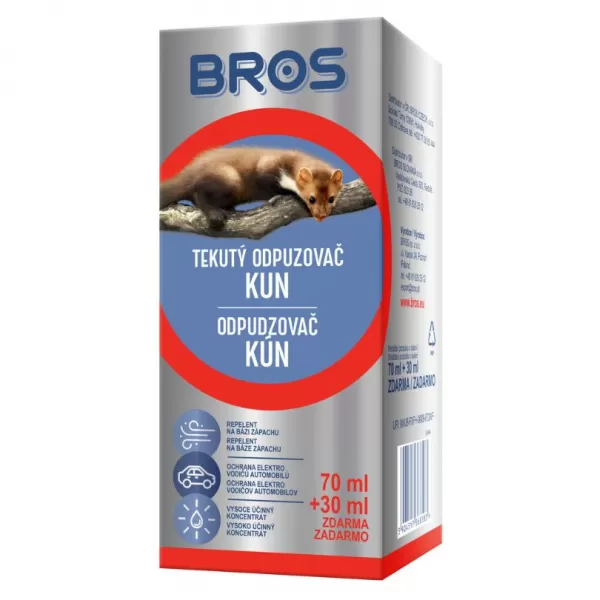 Bros Odpuzovač kun 100ml