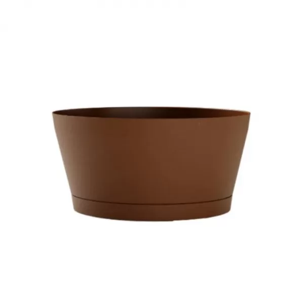 Mísa MIRA s podmiskou karamel 24cm mat