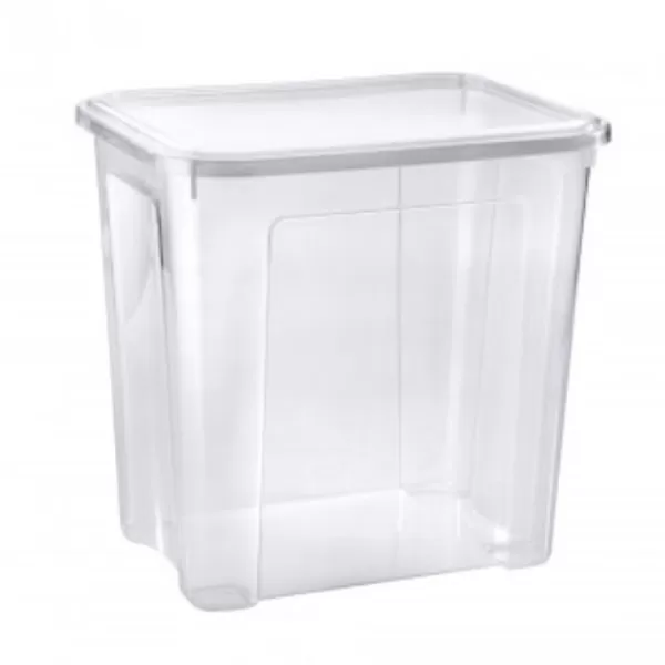 Box úložný COMBI s víkem 30l transparent