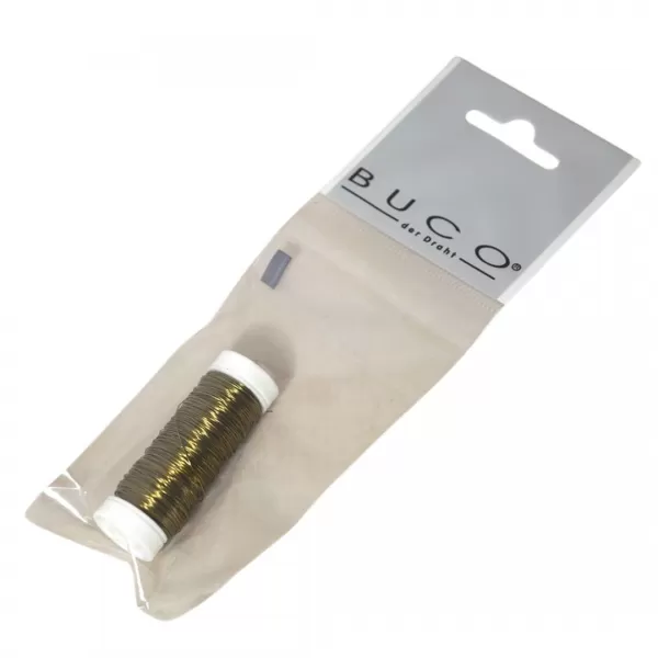 Dekorace - Drát PREMIUM DECO 30g špulka olive green