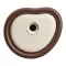 Budka ptačí-Organic bird house-chestnut brown 25cm