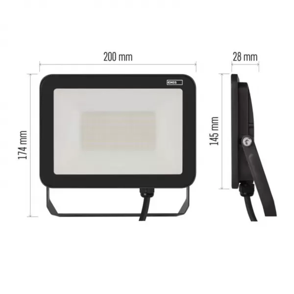 EMOS LED REFLEKTOR INOVO 50W 5500lm (ZS2642)