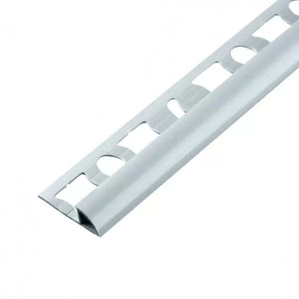 Lišta PVC ukončovací s přep. 7mm sv.šedá