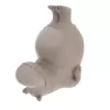 Hroch polyresin jóga šedý 3ASS