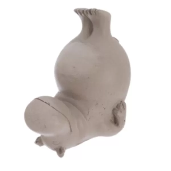 Hroch polyresin jóga šedý 3ASS