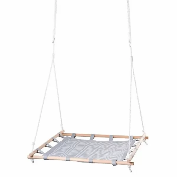 Houpací čtverec s textilií , 100cm