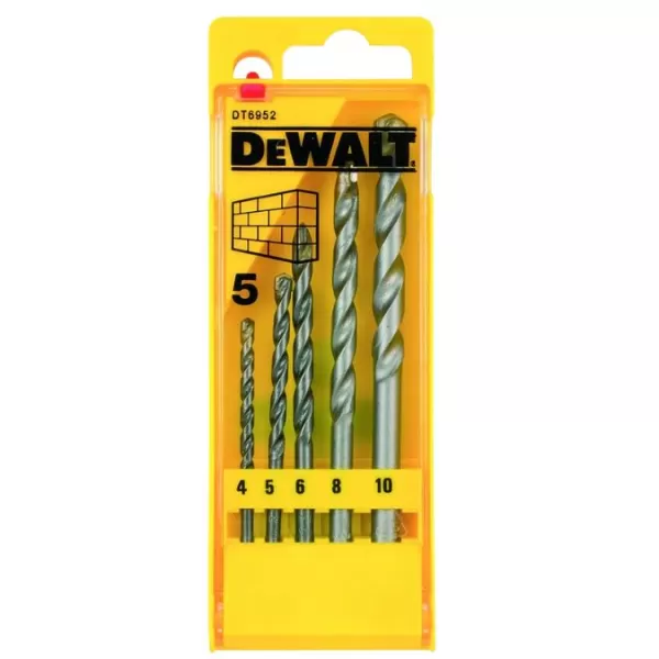 DEWALT Sada vrtáků beton 5-ti dílná DT6952