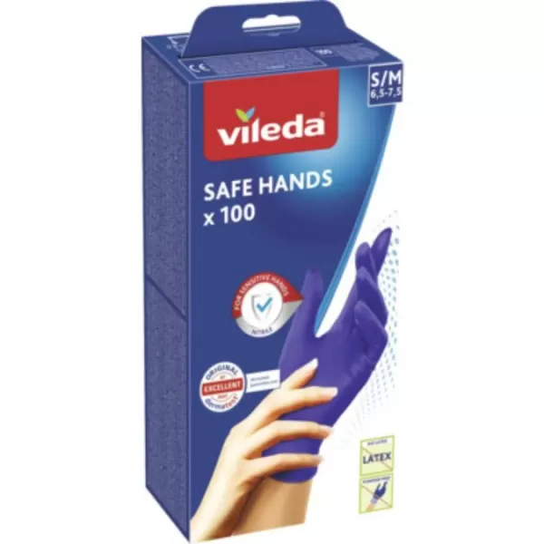 VILEDA Rukavice S/M 100ks