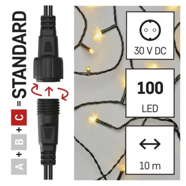 EMOS D1AW02 CONNECT ICICLE 50LED 5M IP44-světýlka