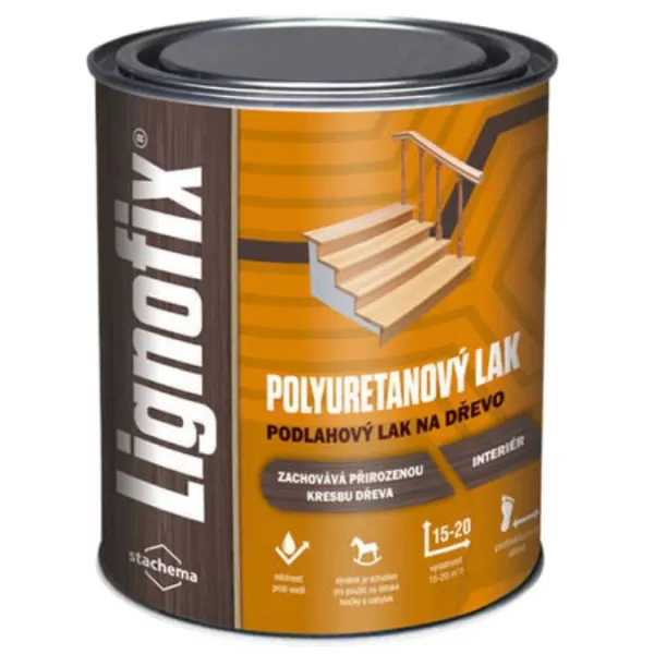Lignofix polyuretanový lak 0,75l m.