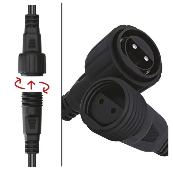 EMOS D1AM02 CONNECT CHAIN 50LED 5M IP44 MC-světýlka