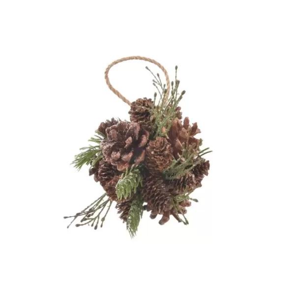 Koule UH šiška PINIE závěsná pr. 12 cm