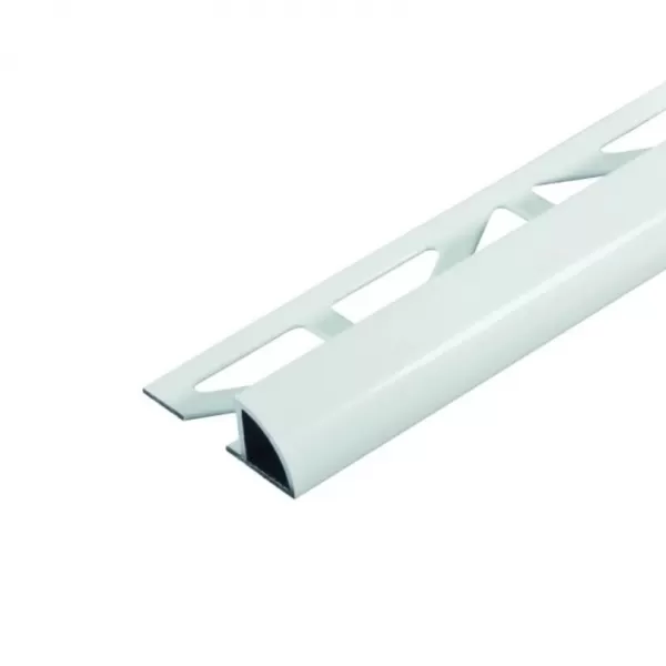 Lišta PVC ukončovací s přep. 8mm bílá