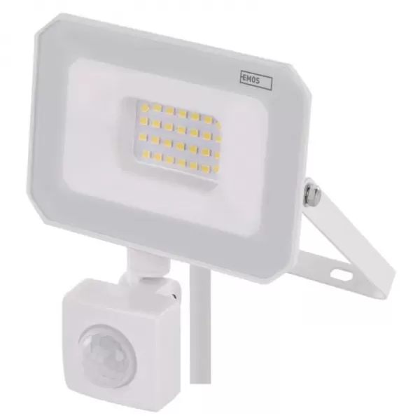 EMOS LED reflektor SIMPO, 20W, PIR, neutrální bílá ZS2323W