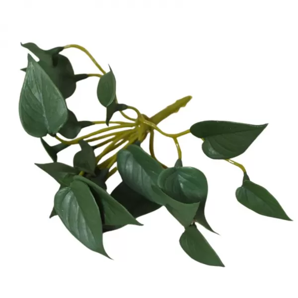 Dekorace - Listy anthuria 13cm tm.zelené