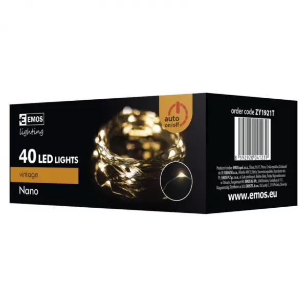 EMOS 40LED XMAS NANO 4M /ZY1921T/
