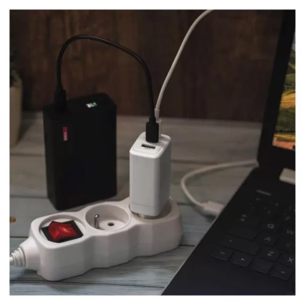 EMOS USB ADAPTÉR BASIC SÍŤ GAN PD 65W,A2C V05G65