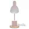 EMOS Stolní lampa POPPY na žárovku E27, růžová