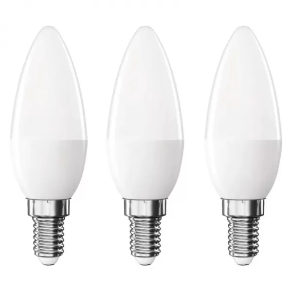 EMOS LED CLS CANDLE 4,2W 40W 470lm E14 WW ZQ3E21.3 3ks/bal