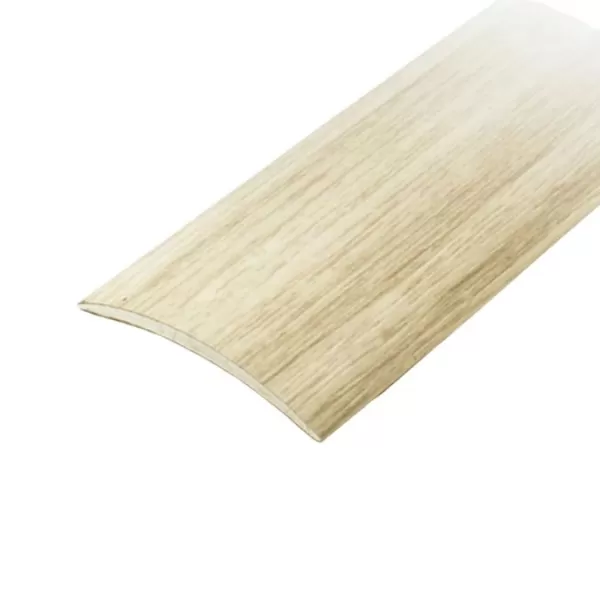 Přechodový natloukací profil hliník dřevodekor dub šedý 2,7m C01 tl.40mm