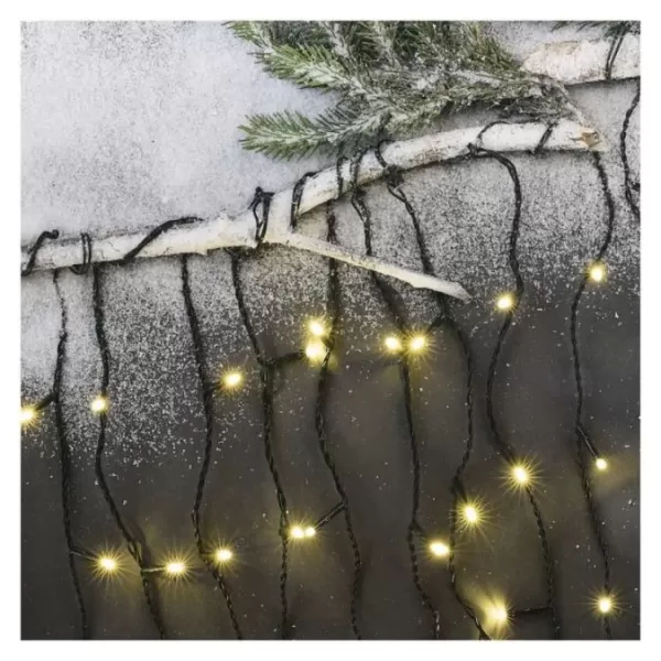 EMOS 600LED XMAS ICICLE MF 10M WW