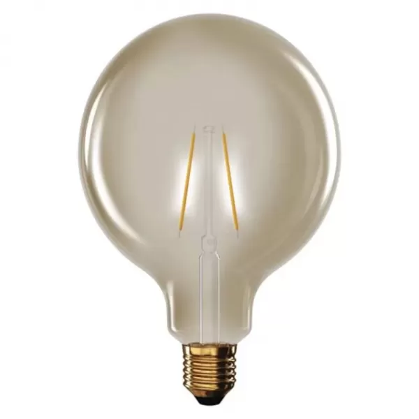 EMOS LED žárovka Vintage G125/E27/4,5W (40W)/420lm/teplá bílá Z58032