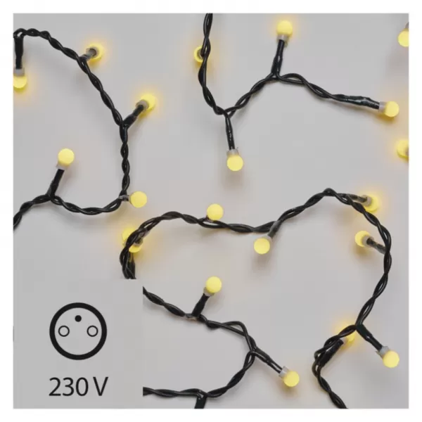 EMOS Řetěz vánoční 100LED XMAS CHERRY 5M IP20 WW /ZYK0205/