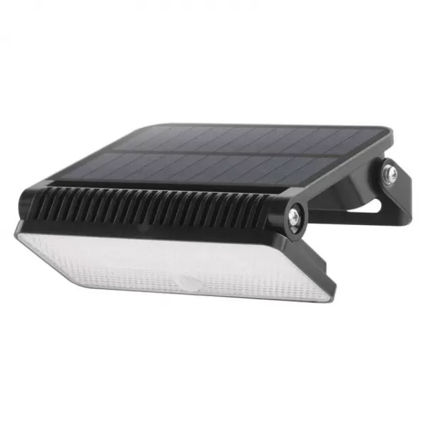 EMOS Solární LED reflektor SOLO s pohybovým čidlem, černý, 1000lm neutrální bílá ZG121S