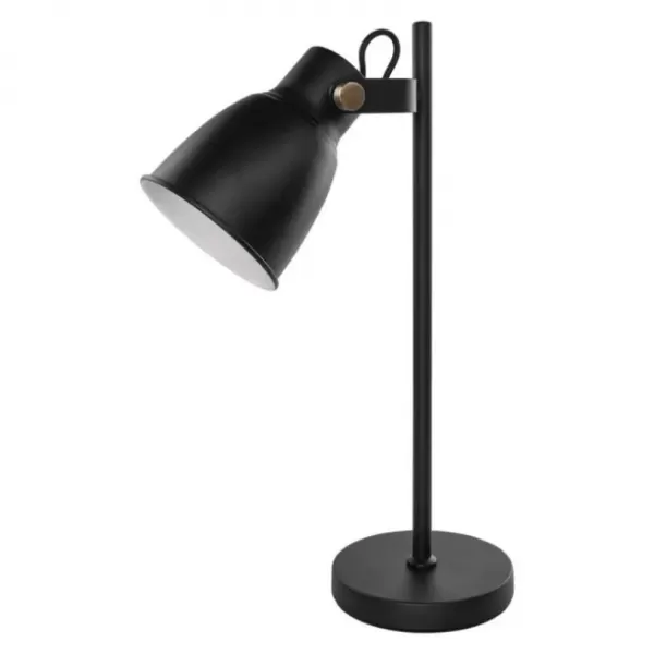 EMOS Stolní lampa JULIAN na žárovku E27, černá Z7621B