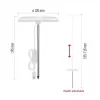 EMOS LED GROW pěstební lampa kruh Z7902
