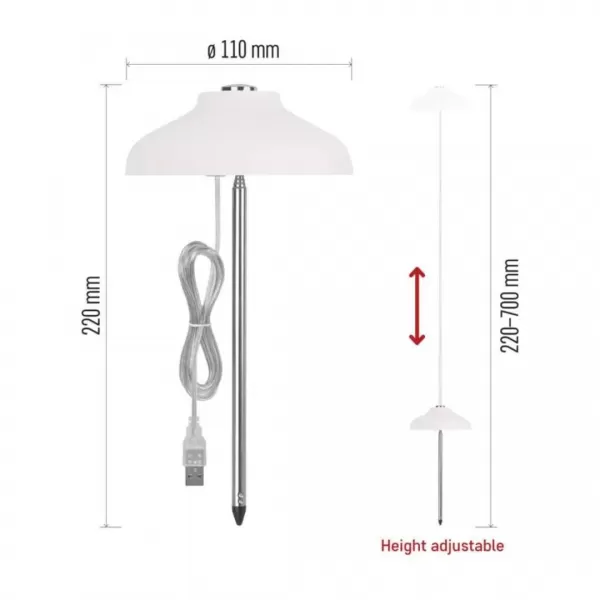 EMOS LED GROW pěstební lampa deštník Z7901
