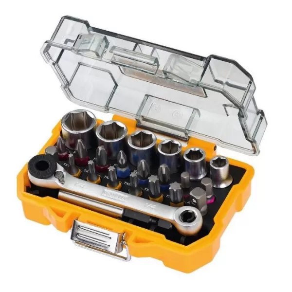 DEWALT Sada 24dílná bitůa hlavic DT71516