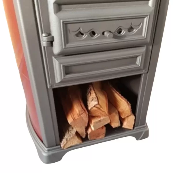 Kamna krbová FORTE ECO bordo 5,4kW na TP
