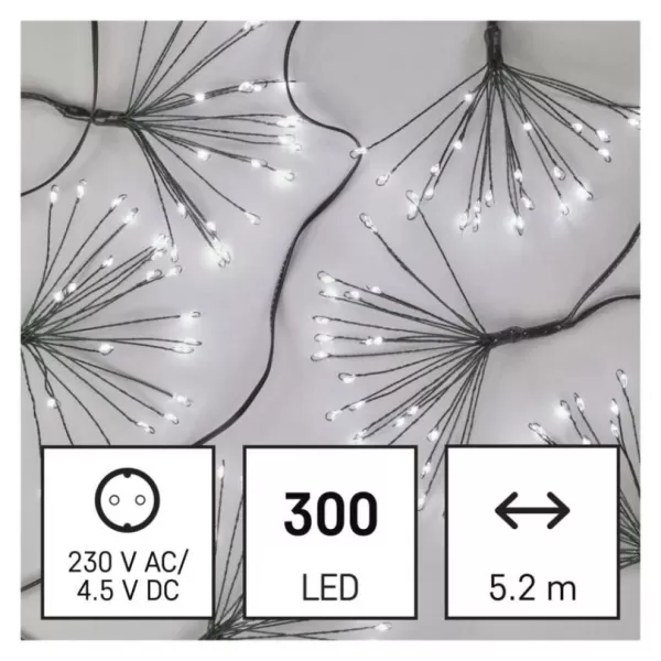 EMOS D3AC09 300LED NANO FIREWORKS GREEN-svět.řetěz