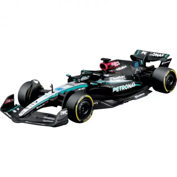 Bburago - RACE Formule F1, Team Mercedes-AMG Petronas W15 (2024), #63 George Russell, 1:43