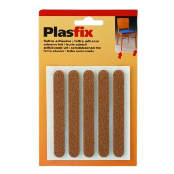 Kluzák filc.hran.95x12mm hnědá (sd=5)