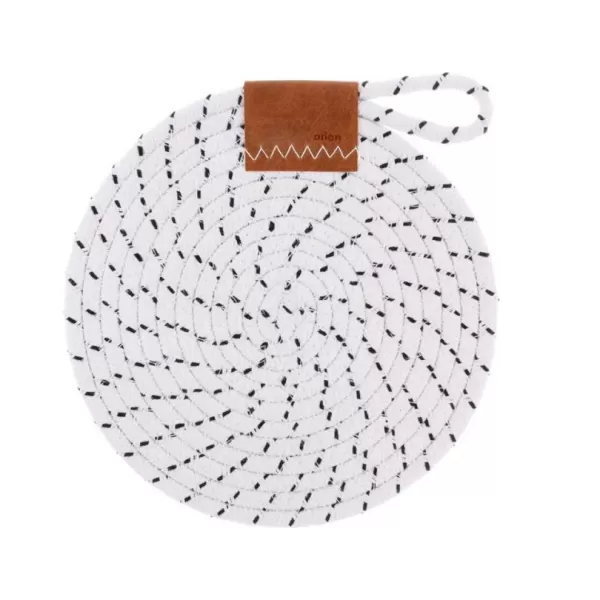 Podložka bavlna SKANDI pr. 21 cm bílá