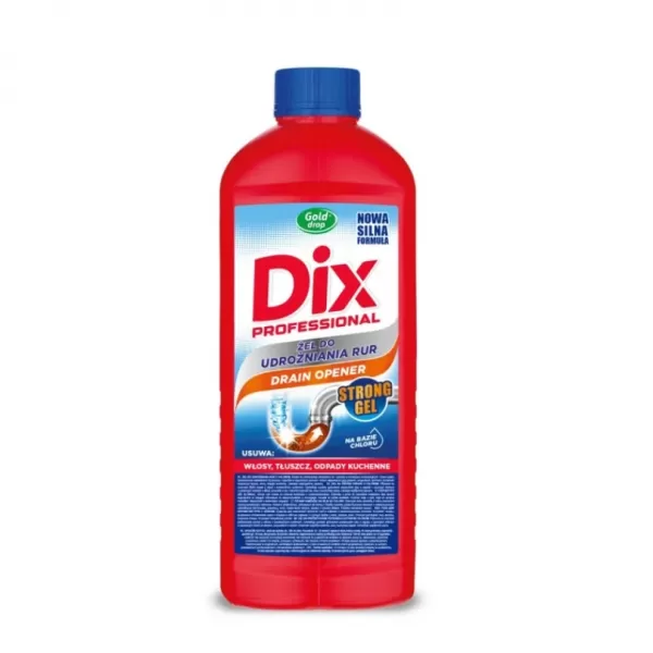 DIX Hydraulik Gelový čistič odpadů 1l