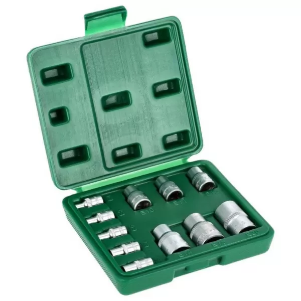 Sada TORX nástavců 1/4 STALCO 11ks