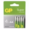 EMOS Baterie GP alkalická baterie SUPER AA LR6 B01214 4ks/bal
