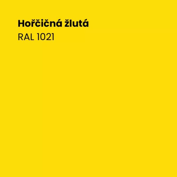 Alkyton Lesk samozákladová barva na rez RAL1021 - hořčičná žlutá, 750 ml
