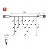 EMOS D2CC03 PROFI-CONN ICICLE 50LED 3M-BLACK-světýlka