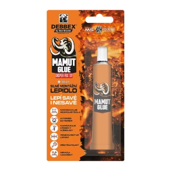 DENB Mamut glue 25ml DISPER FIX šedá