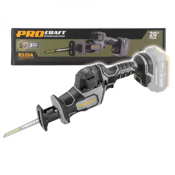 PROCRAFT Aku pila ocaska Industrial RS20Abb (bez baterie a nabíječky)
