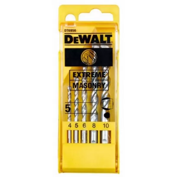 DEWALT Sada vrtáků do zdiva 5-dílna DT6956