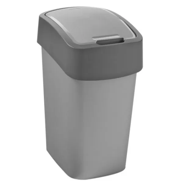 Koš odpadkový Flipbin 10l šedý