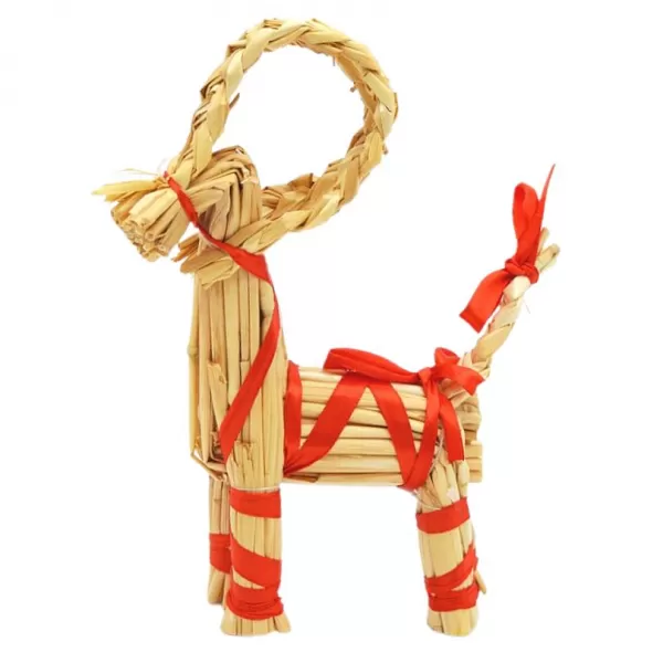 Dekorace - Beran sláma 15cm