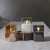 NIPEKO Svíce LED medová hranatá 13cm