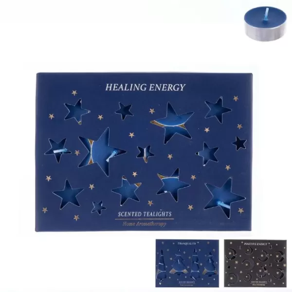 Svíčka čajová vonná MOON 12 x 12 g 3ASS